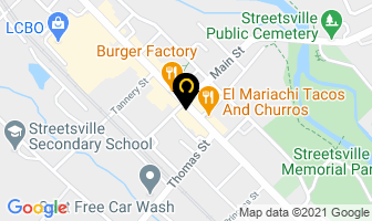 Salon Bardot in Mississauga map