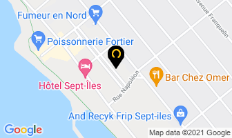 Salon Bienvenue in Sept-Îles map