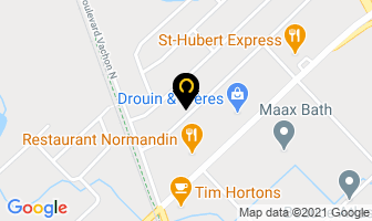 Salon Blondor Enr in Sainte-Marie map