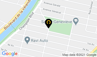 Salon Centrale Enr in Lasalle map