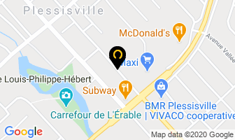 Salon Coiff'elle in Plessisville map
