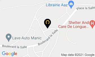 Salon Coiffure Lucie Jacob in Dawson Creek map