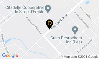 Salon Coquette in Plessisville map