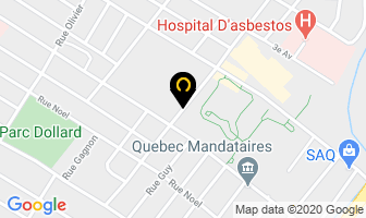Salon Corbeil in Asbestos map