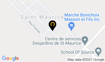 Salon Darthagnan in Saint-maurice map