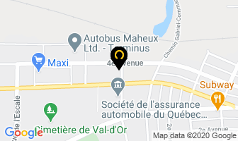 Salon De Coiffure Atmosphair in Val-d'Or map