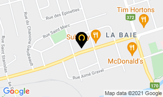 Salon De Coiffure Fidgi in Guelph map