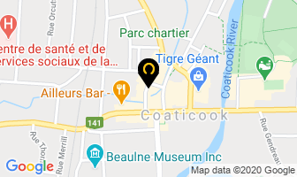 Salon De Coiffure Jean Claude in Coaticook map