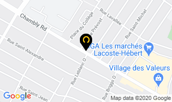 Salon De Coiffure Studio G in Longueuil map