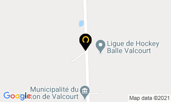 Salon De Quilles L'abat in Coaticook map