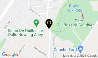Salon De Quilles Le Dallo in Guelph map