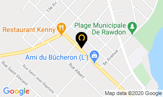 Salon De Quilles Rawdon Inc in Rawdon map
