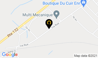 Salon De Quilles St-Fabien in Garson map