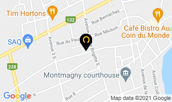 Salon Germain in Montmagny map