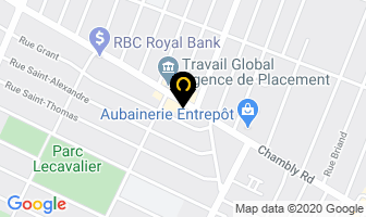 Salon Gil in Longueuil map