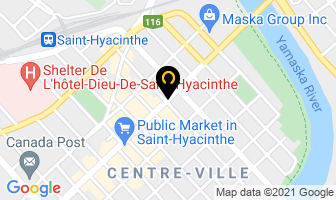Salon Inter-Coupe in Saint-Hyacinthe map