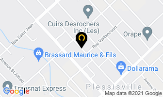 Salon Jean-Bernard in Plessisville map