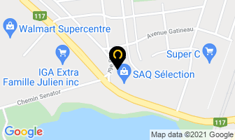 Salon L'aristo in Rouyn-Noranda map