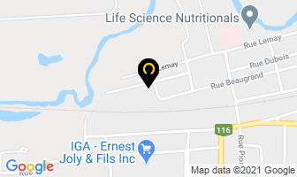 Salon Lise Enr in Acton Vale map