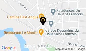 Salon Lyne in East Angus map