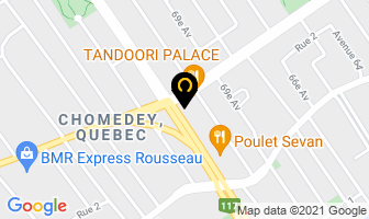 Salon M E N S in Beauharnois map