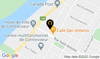 Salon Mado in Contrecoeur map