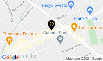 Salon Marcel in Victoriaville map
