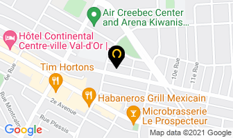 Salon Mariel Grenier in Val-d'Or map