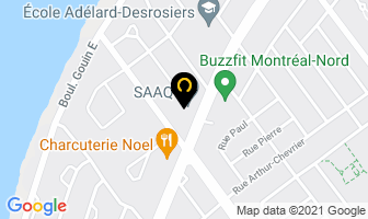 Salon Michel in Brantford map