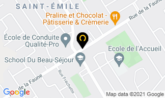 Salon Mode St-Emile in Ville de Québec map