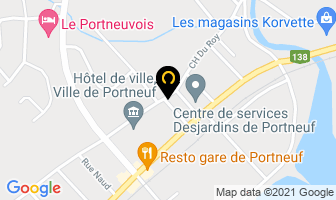 Salon Mon Barbier in Portneuf map
