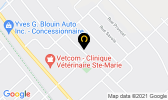 Salon Ni-Ka in Sainte-Marie map