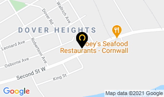 Salon On Second in Cornwall map