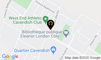 Salon Orchid&eacute;e in Côte Saint-Luc map