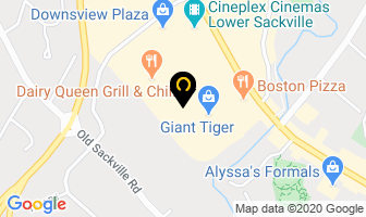 Salon Pandora in Halifax map