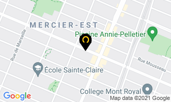 Salon Perrier in Brantford map