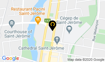Salon Playboy in Saint-Jérôme map