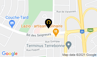 Salon Pour Vous Messieurs in Terrace map