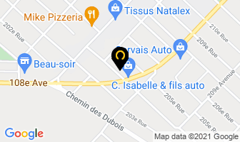 Salon Reflets Plus in Pembroke map