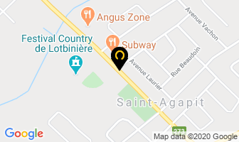 Salon Rosstek in Saint-Agapit map