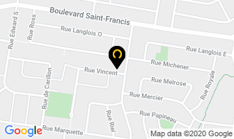 Salon Rubis in Saint-Hyacinthe map