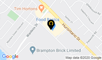 Salon Safari & Spa in Brampton map