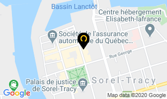 Salon Trianon in Sorel-Tracy map