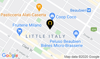 Salon Tricolore in Brantford map