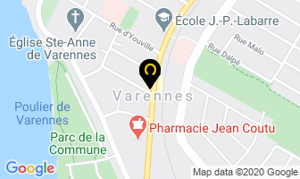 Salon Villa Michel in Varennes map