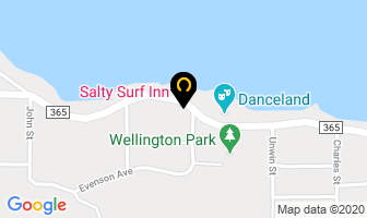 Salty Surf Inn in Watrous map