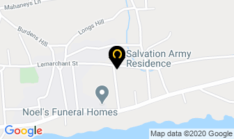 Salvation Army Residence in Carbonear map