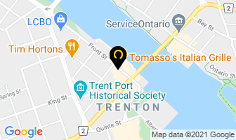 Salvation Army Thrift Store in Quinte West map