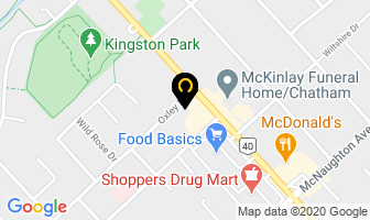 Salvation Army Thrift Store in Chatham-Kent map