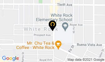 Sam Profile Cut in White Rock map